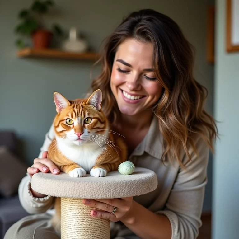 Acabamento e personalização do arranhador