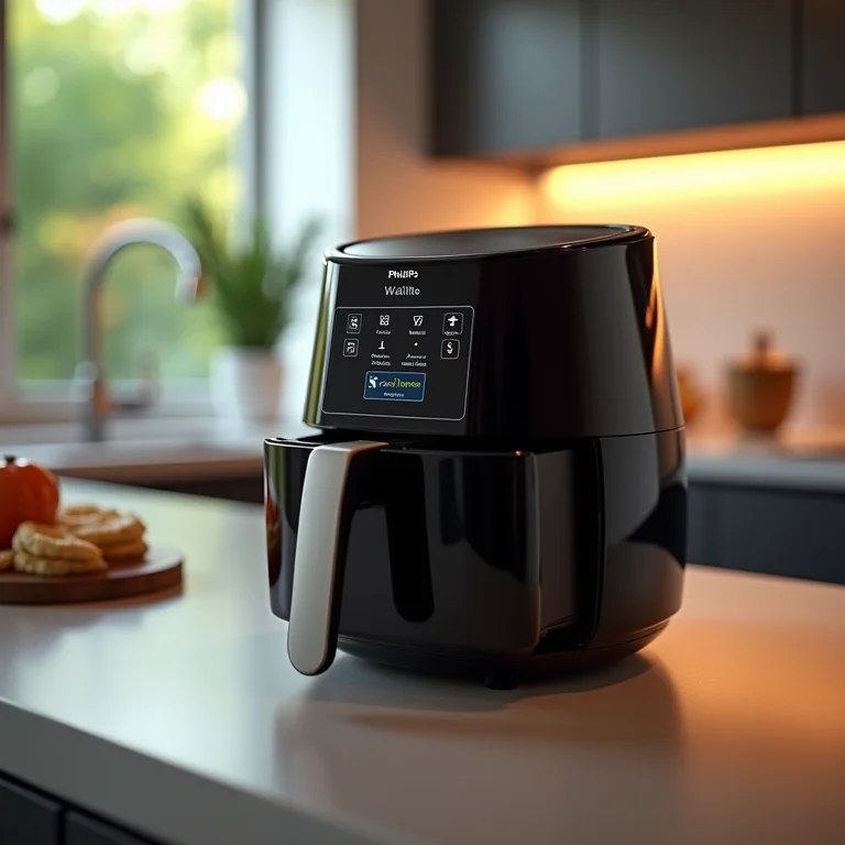 Air fryer da Philips Walita com design moderno.