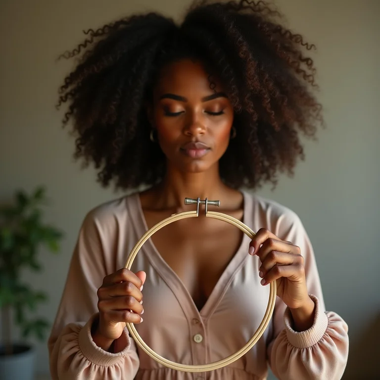 Bordado como terapia e expressão criativa