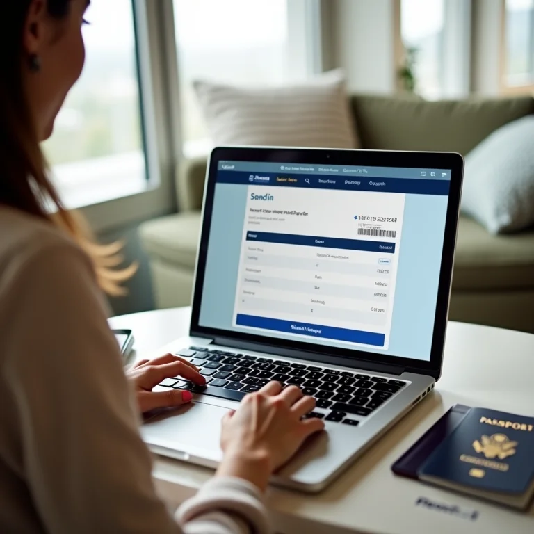 Check-in online para cruzeiro