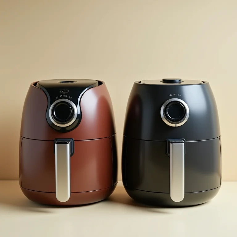 Comparativo entre air fryer antiga e nova