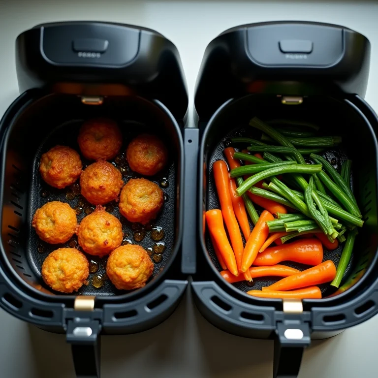 Comparativo entre air fryer tradicional e a vapor