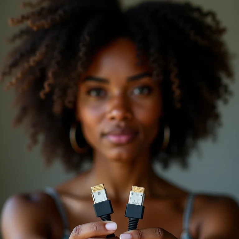 Comparativo visual entre cabos Cat5e e Cat6