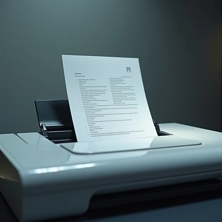 Documento sendo digitalizado em um scanner