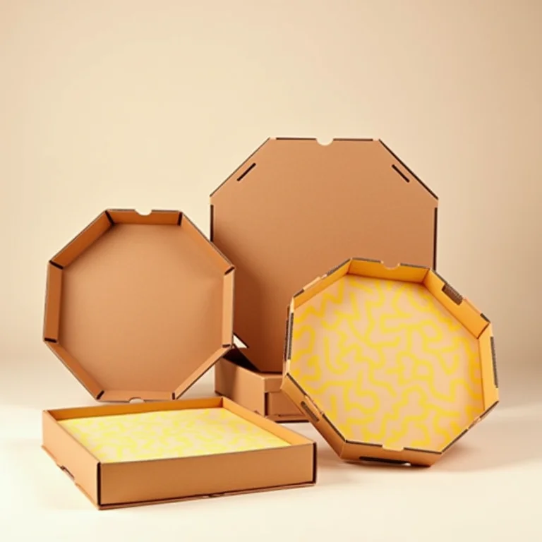 Embalagens criativas para pizza