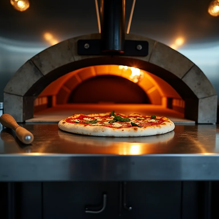 Equipamentos para produção de pizzas