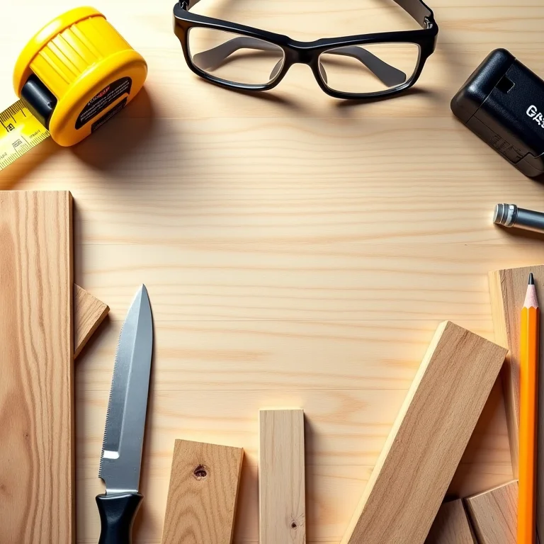 Ferramentas e materiais para construção de cercado de cachorro