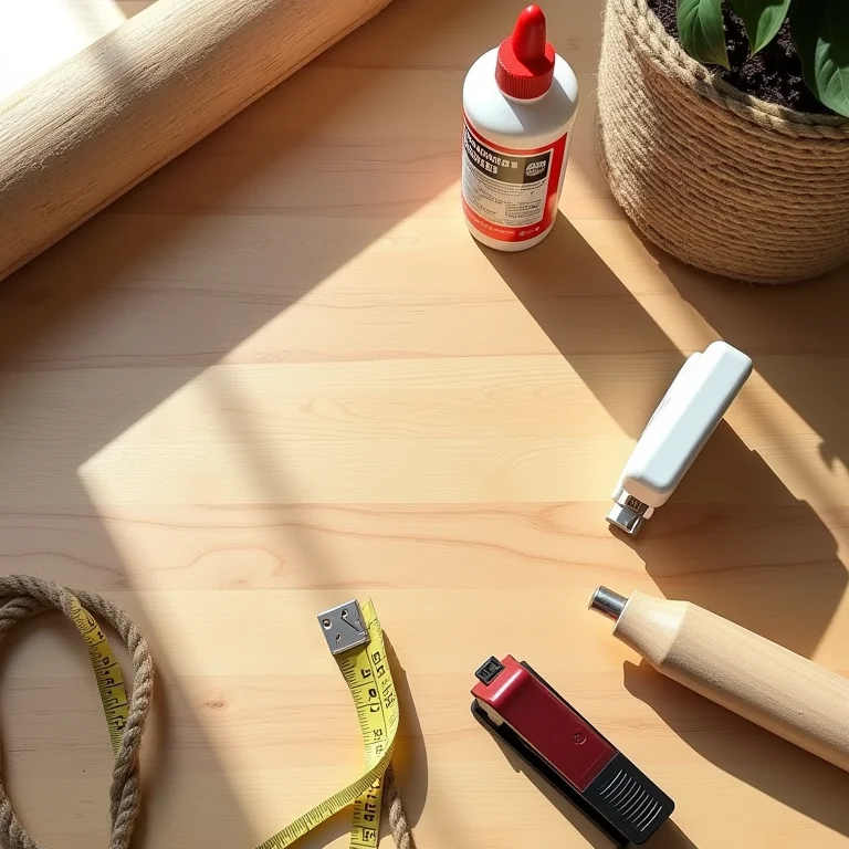 Ferramentas para fazer arranhador de canto