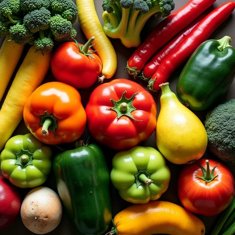 Ingredientes frescos do Mercado Central de Teresina
