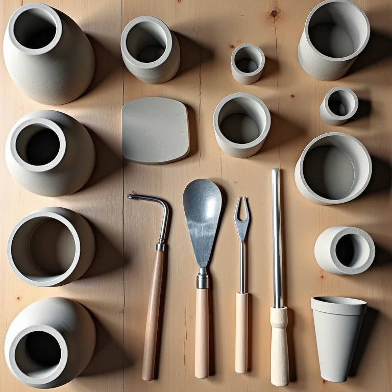 Materiais e ferramentas essenciais para fazer vasos de cimento