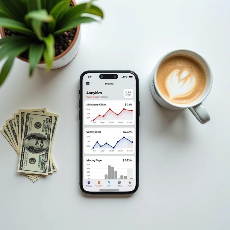 Monetização de conteúdo representada por objetos