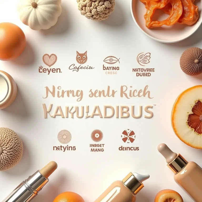 Mood board com referências visuais para um espaço de bronzeamento natural.