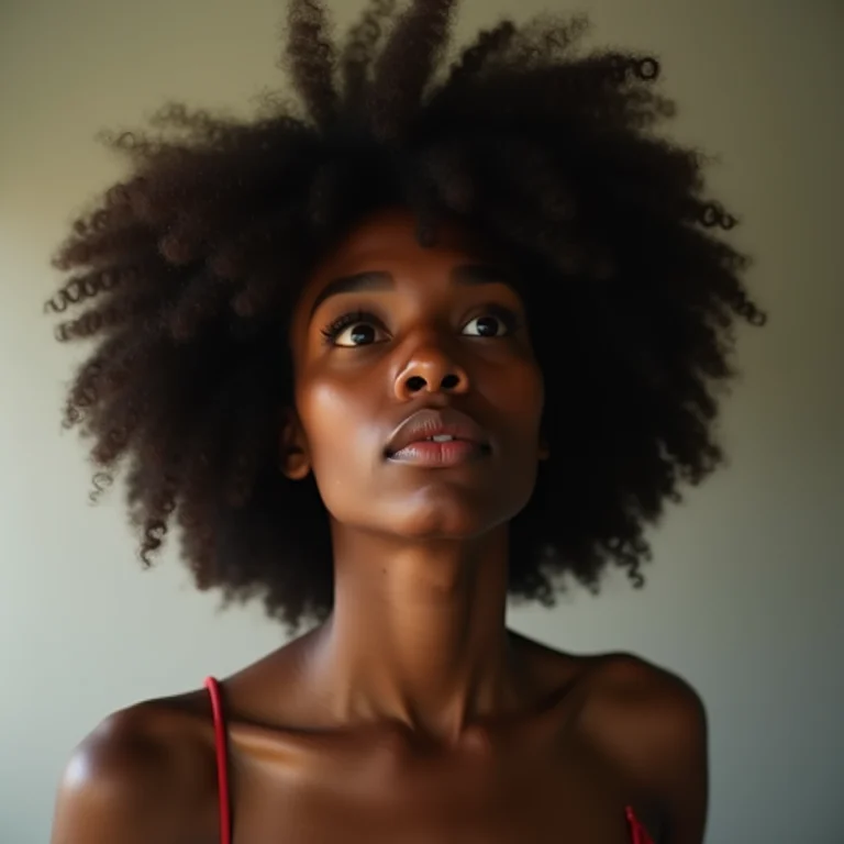 Mulher negra ponderando testamento versus holding familiar.