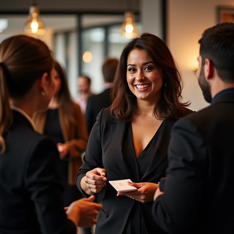 Mulher plus size abordando marcas