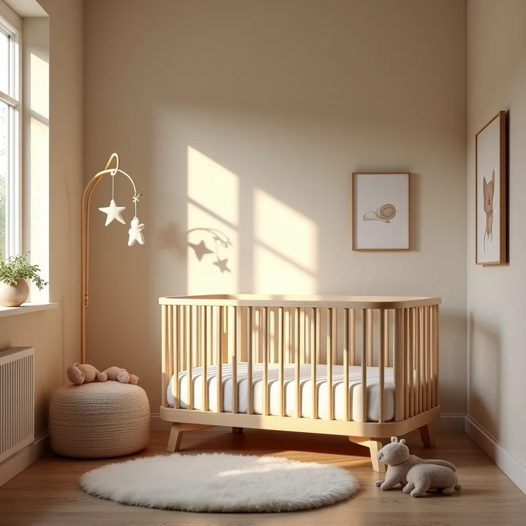 Quarto do bebê com ambiente propício para o sono