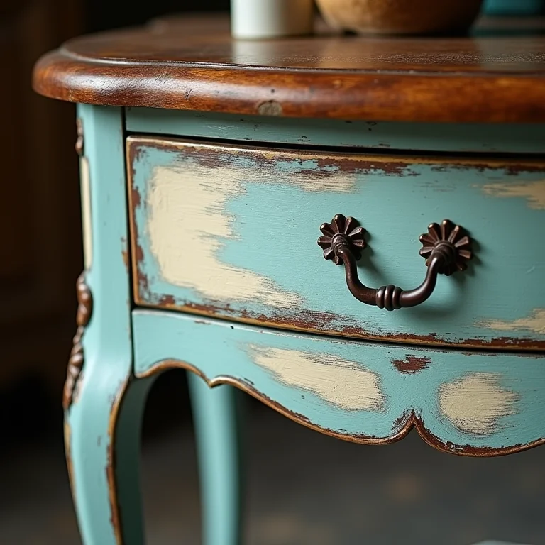 Técnicas de pintura para móveis antigos