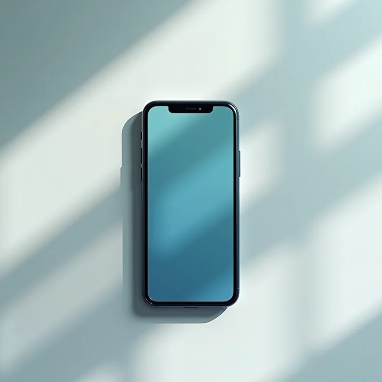 Testes iniciais no celular