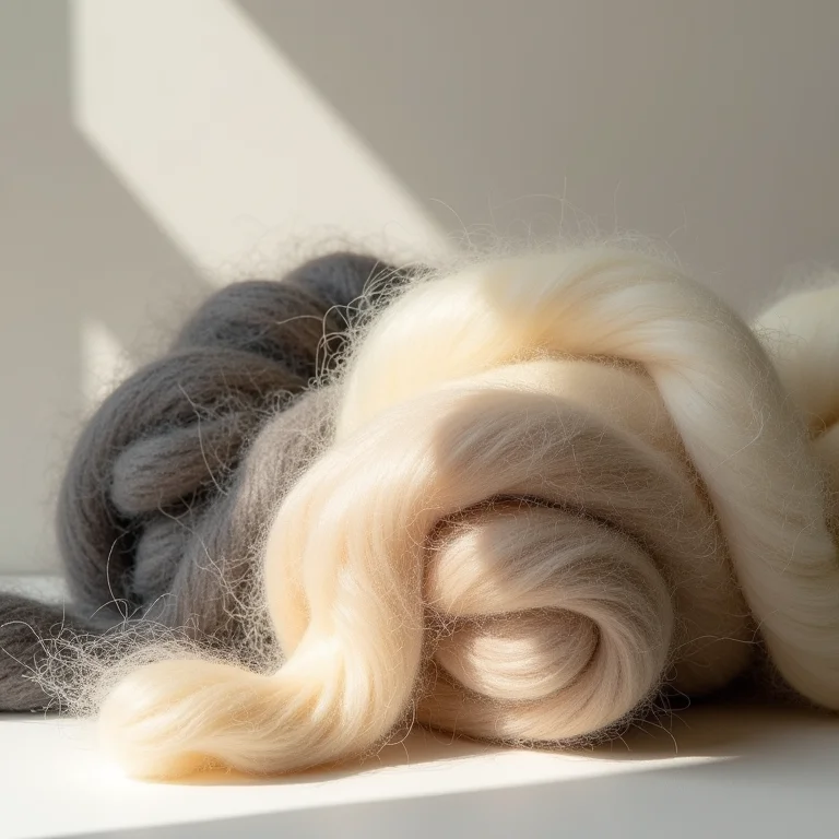 Tipos diferentes de lã