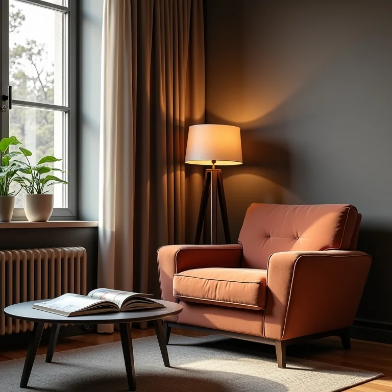 Ambiente aconchegante para receber os amigos na ceia de Natal.