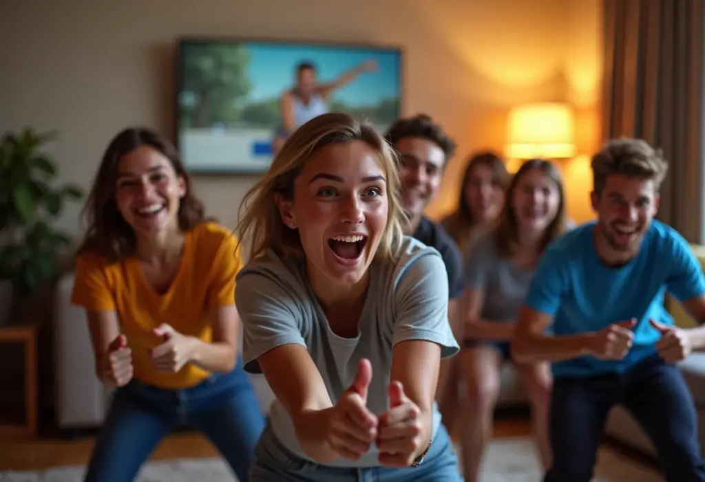 Kinect Sports: O guia definitivo da pontuação (você está jogando errado) Amigos se divertindo jogando Kinect Sports