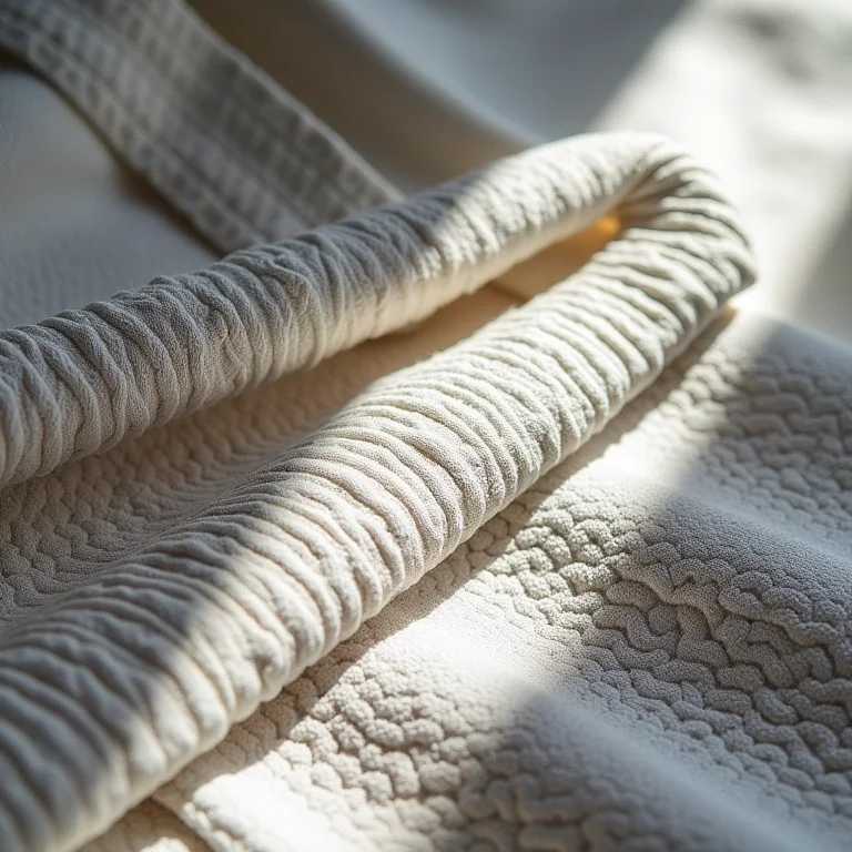 Amostras de tecidos de quimonos de karatê