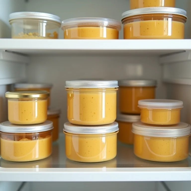 Armazenamento correto do patê de gato caseiro