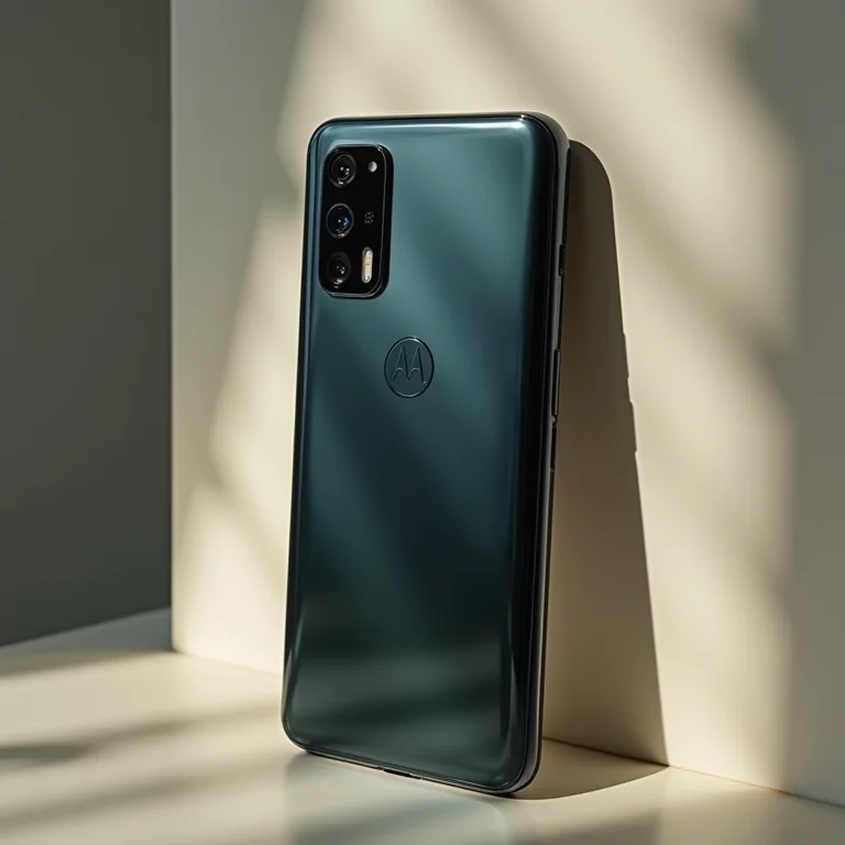 Atalho de print em um smartphone Motorola.