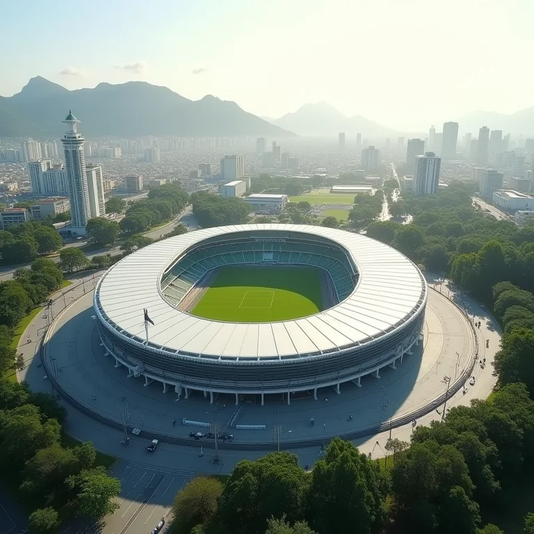 Beira Rio modernizado para a Copa do Mundo de 2014.