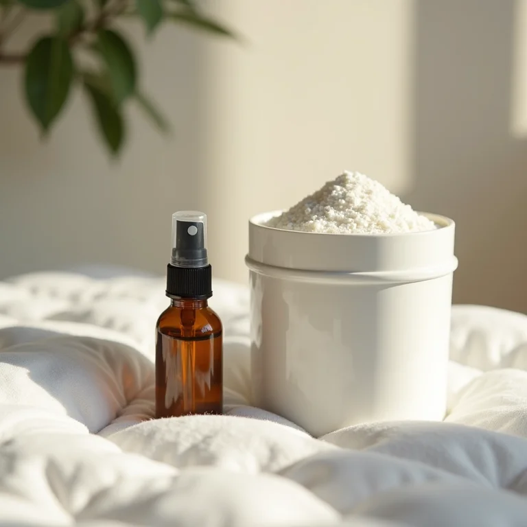 Bicarbonato e óleo essencial para potencializar a limpeza do colchão