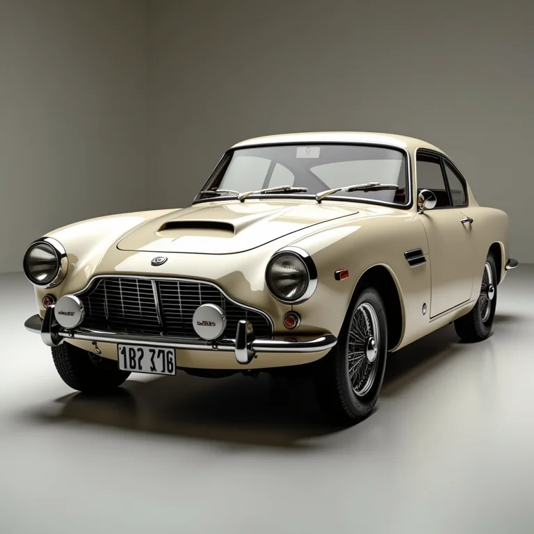 Carro de rally clássico restaurado.