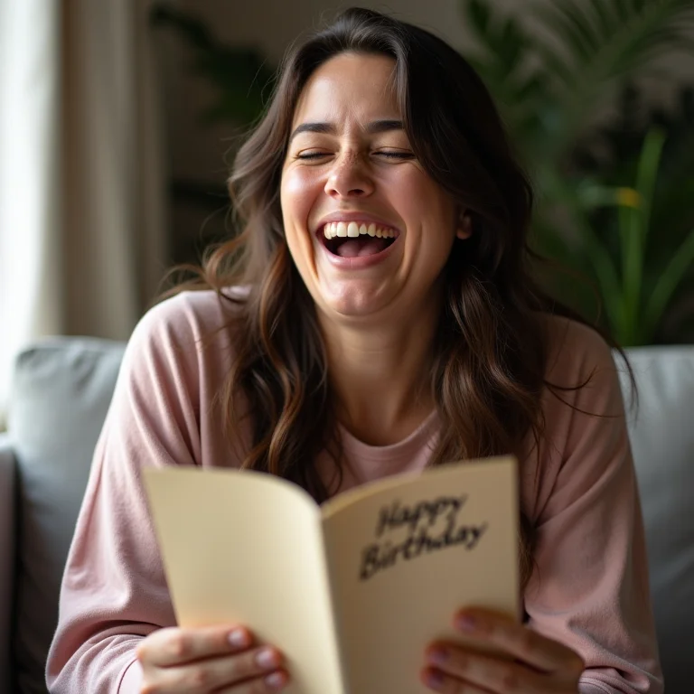 Cartão de aniversário sem propaganda