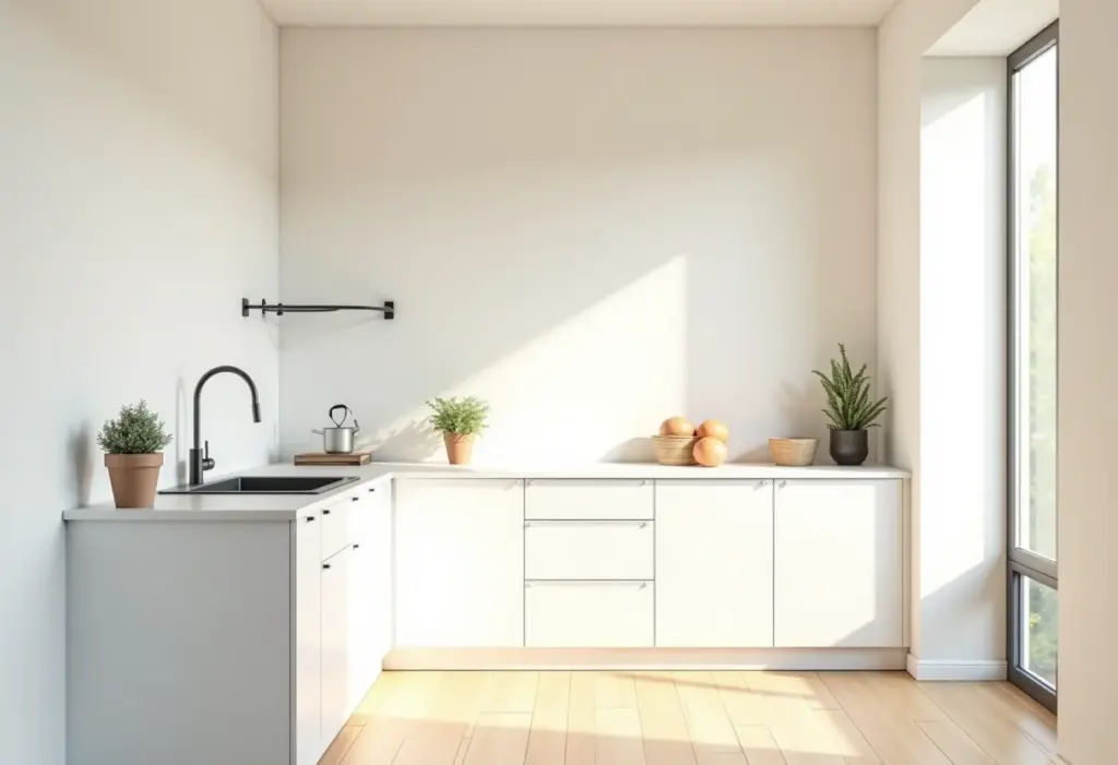 Cozinha planejada: 7 ideias geniais para seu apê pequeno! Cozinha planejada e compacta com design inteligente