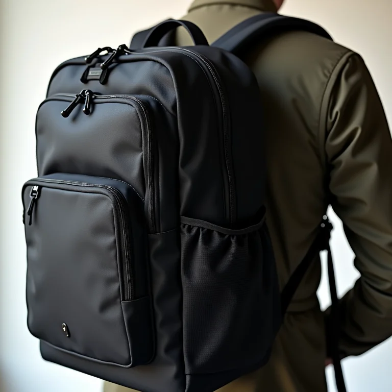 Detalhes de mochila cargueira