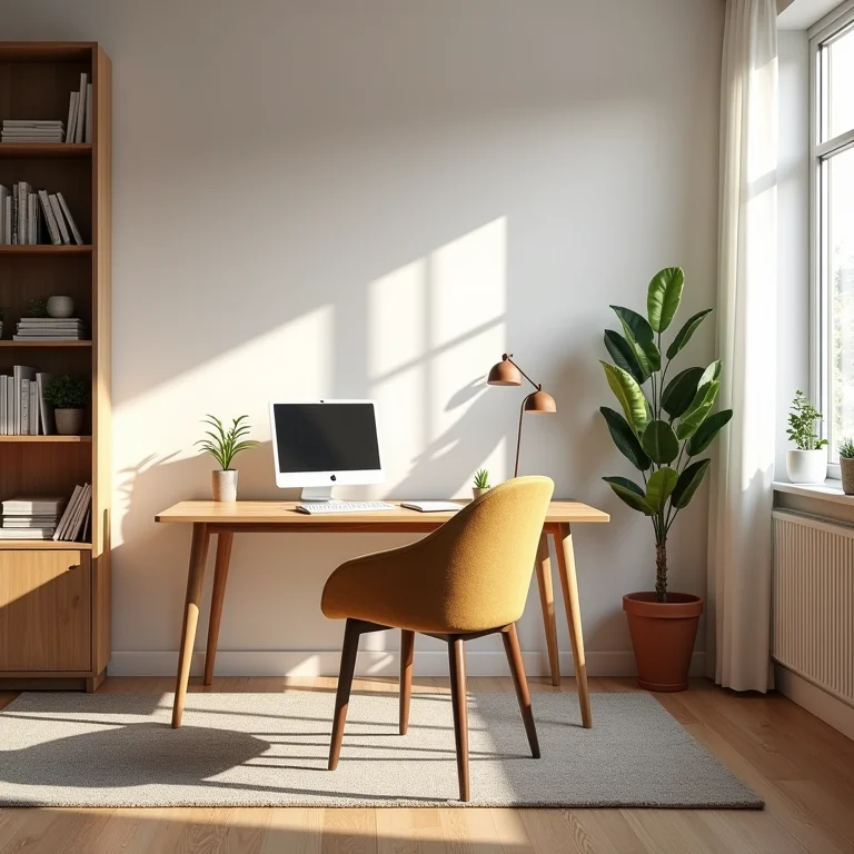 Diferentes espaços de trabalho em casa