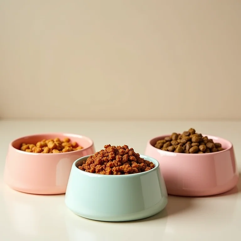 Diferentes tipos de ração para gatos