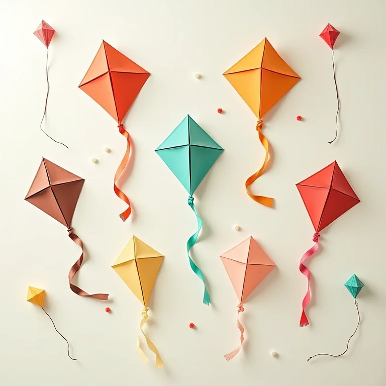 Diversidade de pipas com diferentes nomes regionais