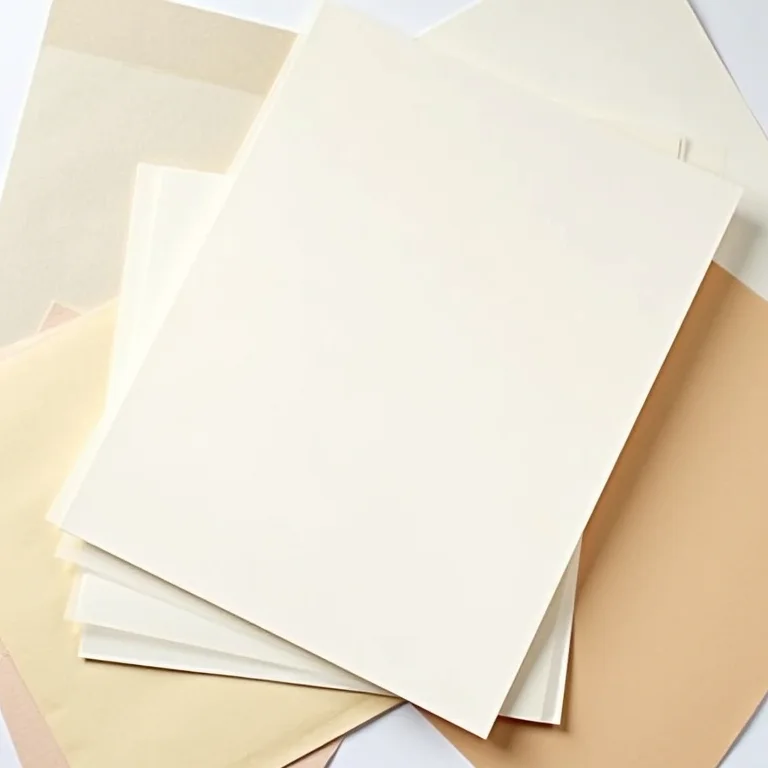 Diversidade de tipos de papel para criar projetos de papelaria únicos e personalizados.