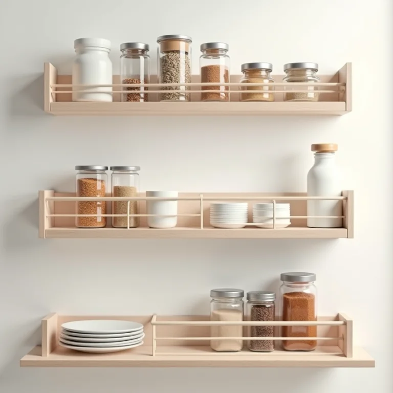 Diversos tipos de organizadores de cozinha.