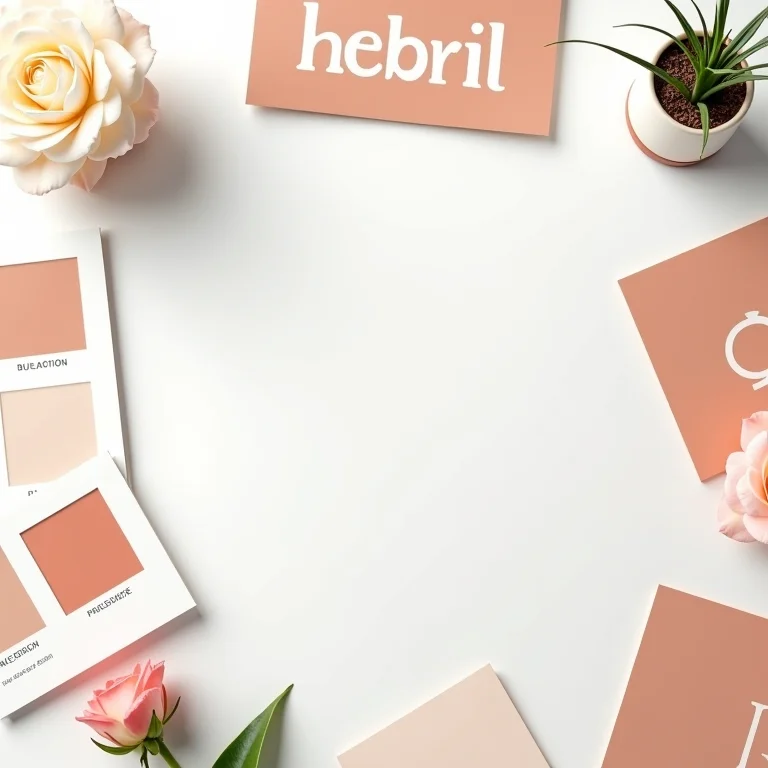 Elementos visuais para design de assinatura de e-mail