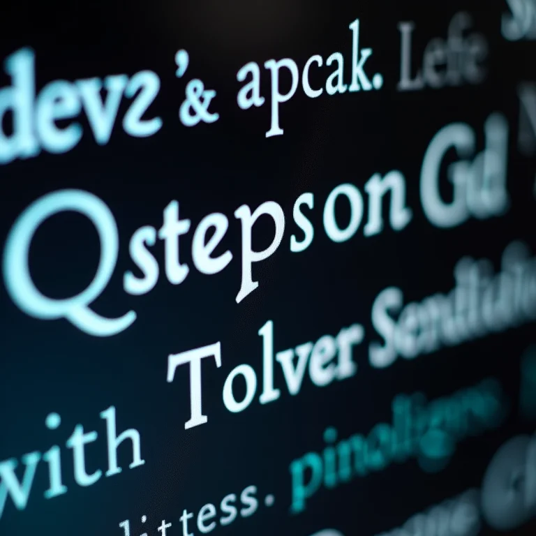 Exibição de diferentes fontes em uma tela