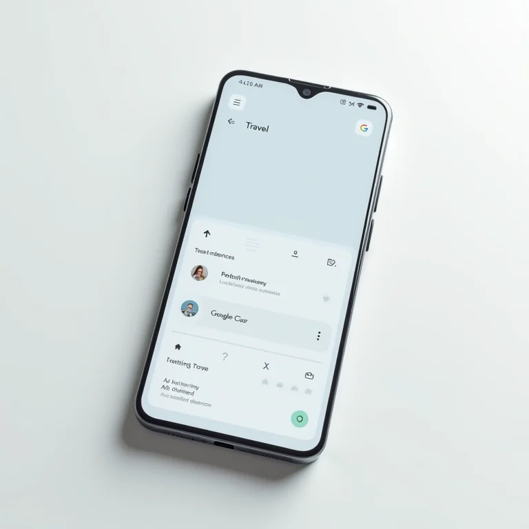 Explorando a interface do Google Viagens