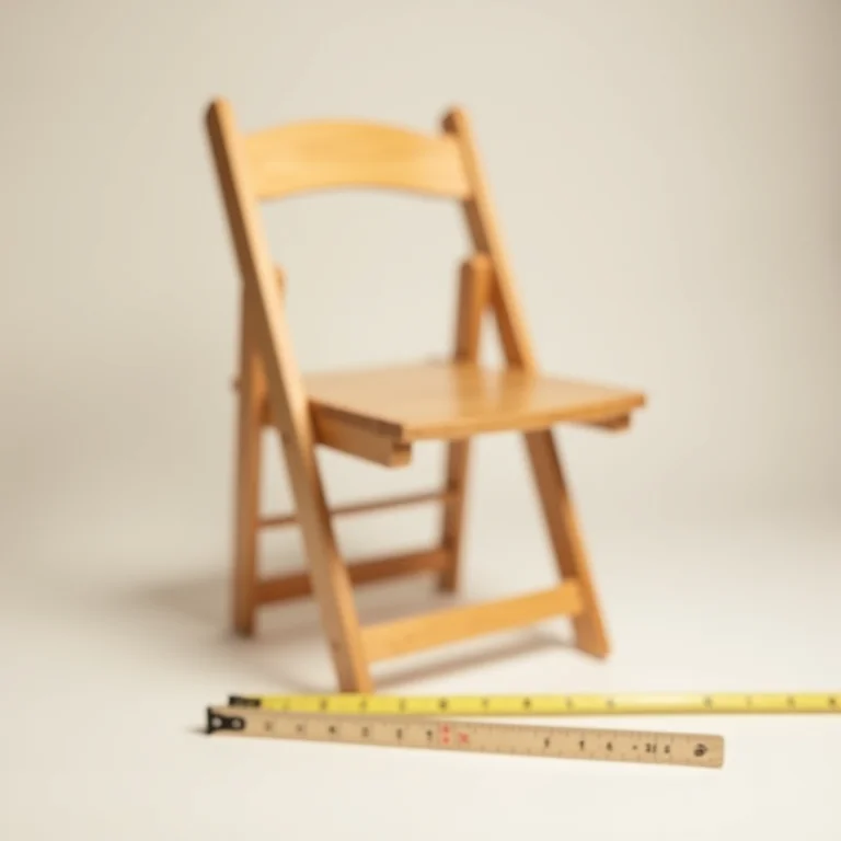 Fatores essenciais para escolher cadeiras dobráveis de madeira