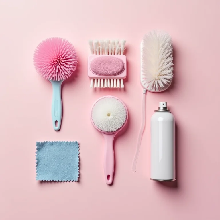 Ferramentas para limpeza e manutenção do computador.