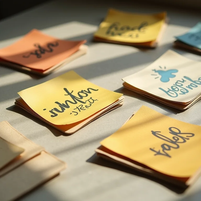 Flashcards com associações mnemônicas criativas.