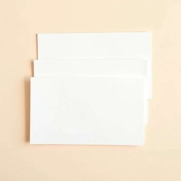 Flashcards minimalistas com palavras-chave organizadas.