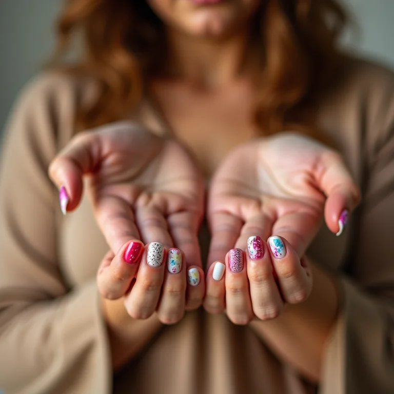 Inspirações e tendências em nail art com fita adesiva