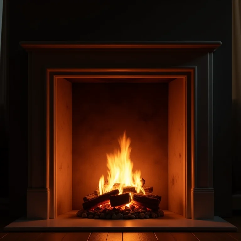 Lareira acesa em chalé aconchegante de Monte Verde