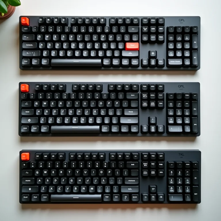 Layouts de teclados mecânicos.