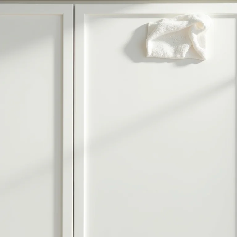 Limpeza externa de armário de cozinha