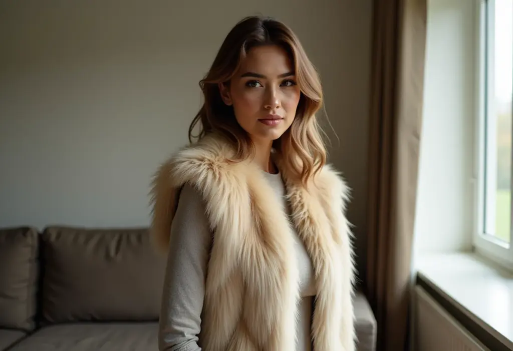 Looks com colete de pêlo sintético: 5 ideias estilosas (e quentinhas!) Looks estilosos com colete de pêlo sintético